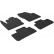 Rubber mats suitable for Landrover Freelander II 2007- (T-Design 4-piece + mounting clips)