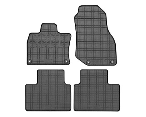 Rubber mats suitable for Lynk & Co 01 2021- (4-piece + mounting system)