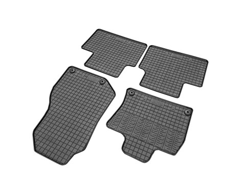 Rubber mats suitable for Lynk & Co 01 2021- (4-piece with mounting points), Image 3