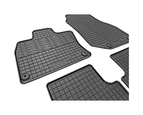 Rubber mats suitable for Lynk & Co 01 2021- (4-piece with mounting points), Image 4