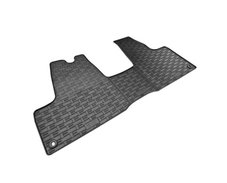 Rubber mats suitable for Maxus eDeliver 3 (ev-30) 2020- (3-piece + mounting system), Image 2