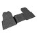Rubber mats suitable for Maxus eDeliver 9 (ev-90) 2020- (3-piece with mounting points), Thumbnail 2