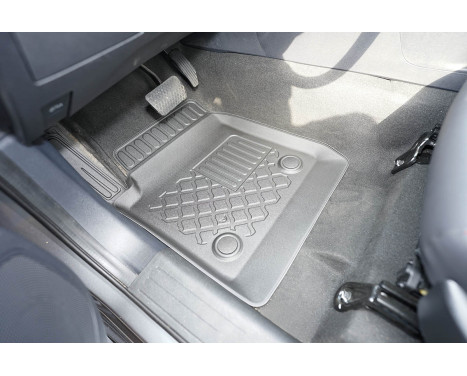 Rubber mats suitable for Maxus T90 EV (electric) pick-up 2022-; full set (FS), Image 3