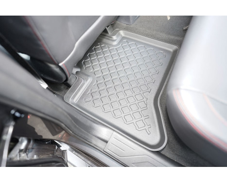 Rubber mats suitable for Maxus T90 EV (electric) pick-up 2022-; full set (FS), Image 8