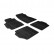 Rubber mats suitable for Mazda 2 2007-2014 (T-Design 4-piece)