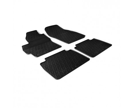 Rubber mats suitable for Mazda 5 2005-2010 (G-Design 4-piece)