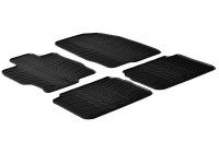 Rubber mats suitable for Mazda 6 2007- (T-Design 4-piece)