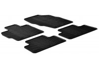 Rubber mats suitable for Mazda CX-7 petrol 2007- (T-Design 4-piece)