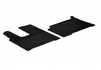 Rubber mats suitable for Mercedes Actros 2012- (G-Design 2-piece)