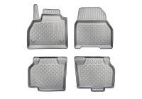 Rubber mats suitable for Mercedes Citan Tourer / Renault Kangoo (incl. extended) 2008-2021