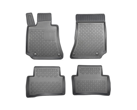 Rubber mats suitable for Mercedes E-class W212 Limousine / E-class S212 Kombi 2009-2016