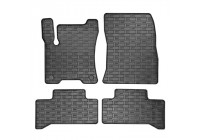 Rubber mats suitable for Mercedes EQA (H243) 2021- (4-piece + mounting system)