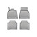 Rubber mats suitable for Mercedes EQS 2021+
