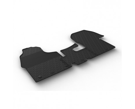Rubber mats suitable for Mercedes Sprinter Cargo 5/2018- (G-Design 4-piece)