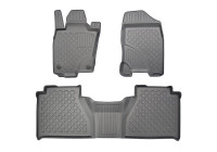 Rubber mats suitable for Mercedes X-class (470) Double Cab 2017+