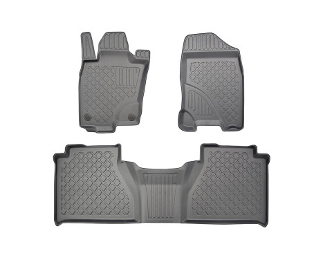 Rubber mats suitable for Mercedes X-class (470) Double Cab 2017+