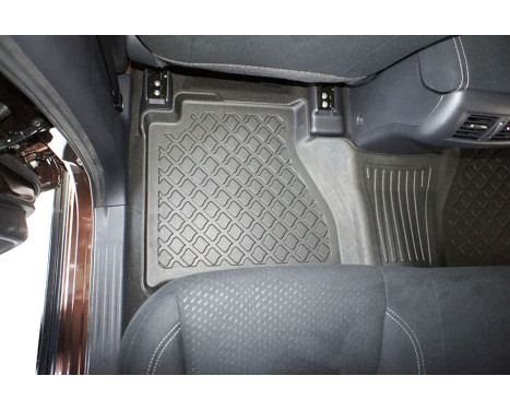 Rubber mats suitable for Mercedes X-class (470) Double Cab 2017+, Image 9