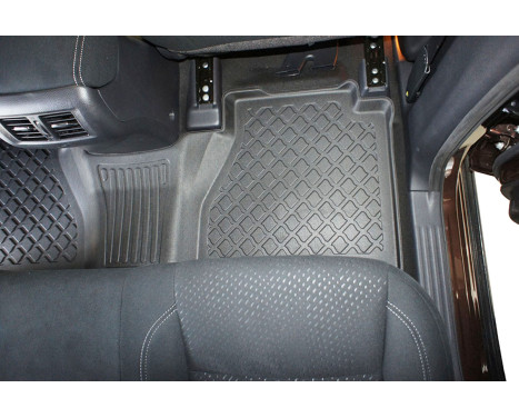 Rubber mats suitable for Mercedes X-class (470) Double Cab 2017+, Image 11