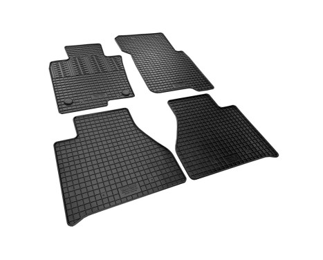 Rubber mats suitable for Mercedes X-Class (W470) 2017-2020 (4-piece + mounting system), Image 2