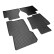Rubber mats suitable for Mercedes X-Class (W470) 2017-2020 (4-piece + mounting system), Thumbnail 3