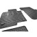 Rubber mats suitable for Mercedes X-Class (W470) 2017-2020 (4-piece + mounting system), Thumbnail 5