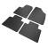 Rubber mats suitable for MG EHS Plug-in Hybrid 2020- (4-piece + mounting system), Thumbnail 3