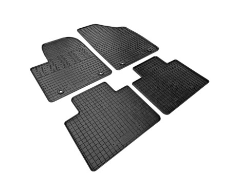 Rubber mats suitable for MG EHS Plug-in Hybrid 2020- (4-piece with mounting points), Image 2
