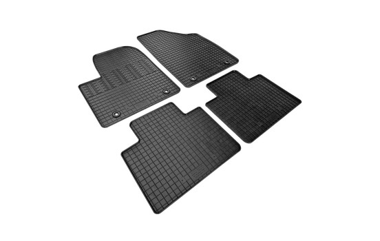 Rubber mats suitable for MG EHS Plug-in Hybrid 2020- (4-piece with mounting points), Image 2
