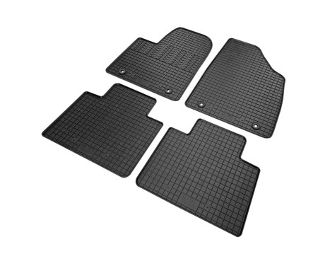 Rubber mats suitable for MG EHS Plug-in Hybrid 2020- (4-piece with mounting points), Image 3