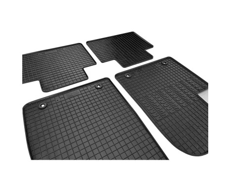 Rubber mats suitable for MG EHS Plug-in Hybrid 2020- (4-piece with mounting points), Image 5