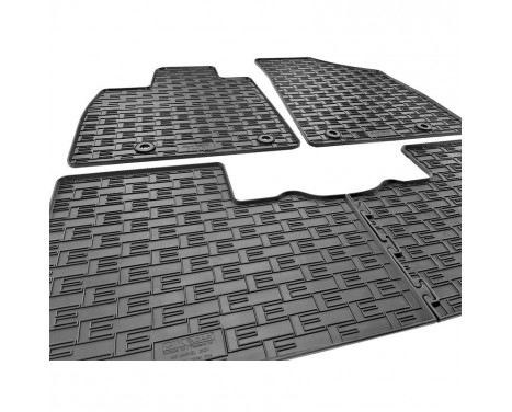 Rubber mats suitable for MG Marvel R (EV) 2021- (4-piece + mounting system), Image 3