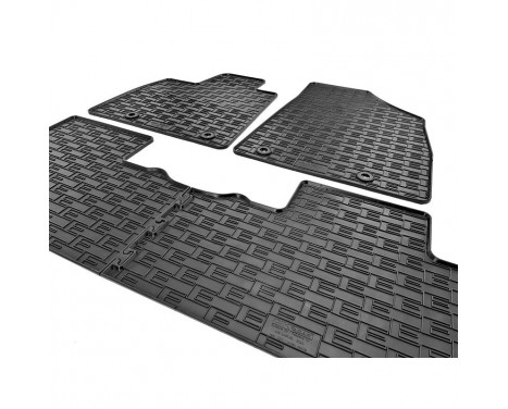Rubber mats suitable for MG Marvel R (EV) 2021- (4-piece + mounting system), Image 4