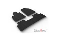 Rubber mats suitable for MG Marvel R (EV) 2021- (T profile 4-part)