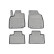 Rubber mats suitable for MG ZS Hybrid+ 2024-