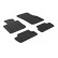 Rubber mats suitable for Mini F56 3-door 2014- (T-Design 4-piece)