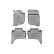 Rubber mats suitable for Mitsubishi L200 IV Double Cab 2015-2022 (incl. Facelift)