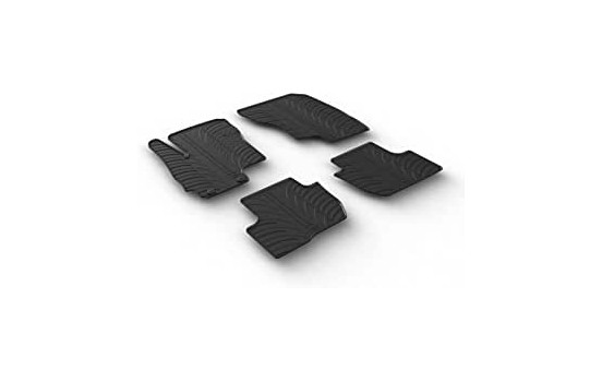 Rubber mats suitable for Mitsubishi Outlander 2012- (4-piece)