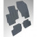 Rubber mats suitable for Mitsubishi Outlander 2012- incl. PHEV (4-piece with mounting points)