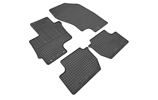 Rubber mats suitable for Mitsubishi Outlander 2012- incl. PHEV (4-piece with mounting points), Image 2