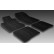 Rubber mats suitable for Nissan Juke from 2010 (4-piece + mounting clips), Thumbnail 2