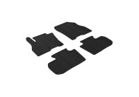 Rubber mats suitable for Nissan Leaf II (ZE1) 2018- (T-Design 4-piece + mounting clips)