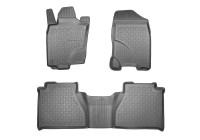 Rubber mats suitable for Nissan Navara Double Cab / Renault Alaskan Double Cab 2016-2022