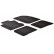 Rubber mats suitable for Nissan Note 2006-2012 (T-Design 4-piece)