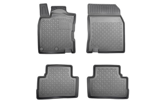 Rubber mats suitable for Nissan Qashqai II (J11) 2014-2021