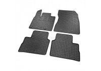 Rubber mats suitable for Nissan Qashqai III (J12) 2021- (4-piece + mounting system)