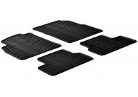 Rubber mats suitable for Opel Adam 2013- (T-Design 4-piece)