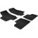 Rubber mats suitable for Opel Astra G from 1998 to 2004 (T-Design 4-piece + mounting clips)