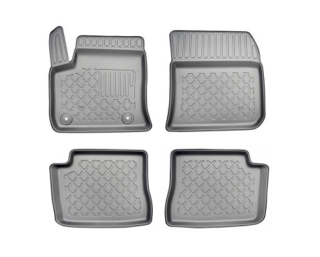 Rubber mats suitable for Opel Corsa-E, Mokka-E, Peugeot E-208 2020+