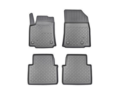 Rubber mats suitable for Opel Crossland X / Citroen C3 Aircross II 2017+ (incl. Facelift)