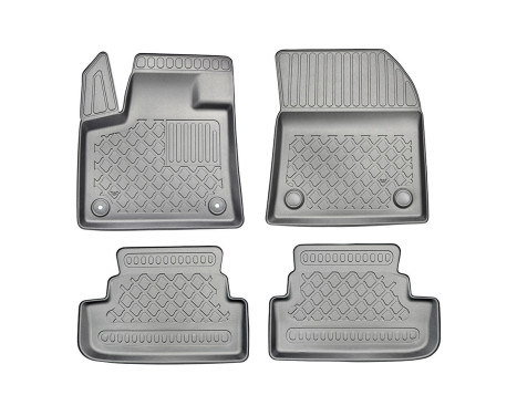 Rubber mats suitable for Opel Grandland X Hybrid(4) / Peugeot 3008 II Hybrid(4) 2019+